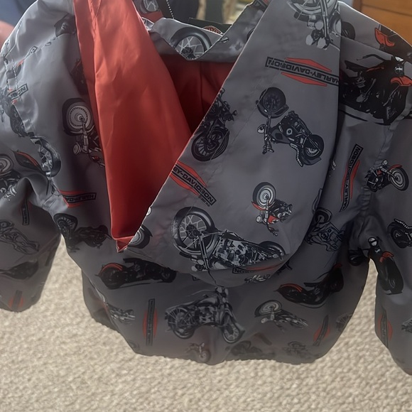 Worn once Harley Davidson Windbreaker - Picture 3 of 4